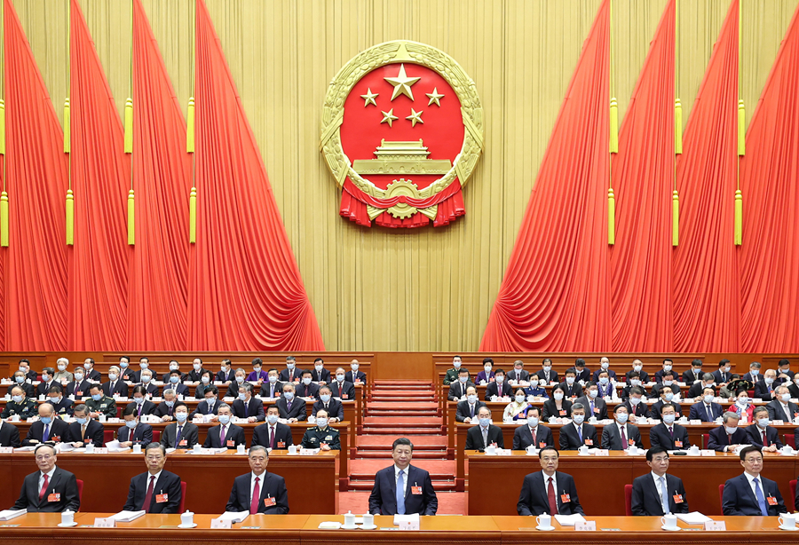 十三屆全國(guó)人大五次會(huì)議在北京開幕
